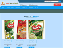 Tablet Screenshot of hamsamtea.com